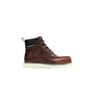 Wolverine Men's Trade Wedge Rust BrownTrade Wedge Waterproof Steel Toe 6'' Work
